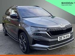 Graphite grey metallic Used 2024 Skoda Karoq SportLine SUV | £27,495 (Fair price)