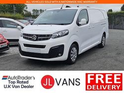White Used 2022 Vauxhall Vivaro Sportive Van | £12,875 (Fair price)