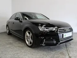 Black Used 2016 Audi A4 S-Line Sedan | £10,495 (Fair price)