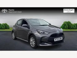Grey Used 2023 Toyota Yaris Hybrid Hatchback | £17,156 (Good price)