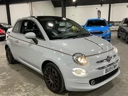 Grey Used 2019 Fiat 500 Collezione Hatchback | £7,699 (A bit pricey)
