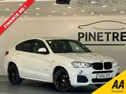 White Used 2016 BMW X4 M Sport SUV | £16,499 (Fair price)