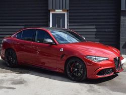 Red Used 2022 Alfa Romeo Giulia Quadrifoglio Sedan | £54,989 (Fair price)