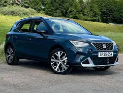 Blue New 2025 Seat Arona Xperience Lux SUV | £22,500 (A bit pricey)