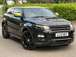 Black Used 2013 Land Rover Range Rover evoque Coupe | £10,695 (Fair price)