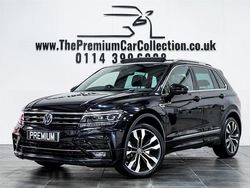 Black Used 2017 VW Tiguan R-line SUV | £19,980 (Fair price)