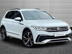 White Used 2023 VW Tiguan R-line SUV | £28,957 (A bit pricey)