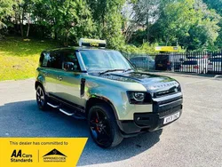 Green Used 2021 Land Rover Defender SUV | £54,000 (A bit pricey)