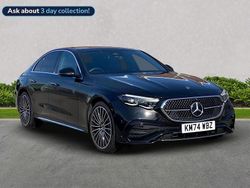 Black Used 2024 Mercedes E300 AMG Line Premium Plus Sedan | £62,497 (Expensive)