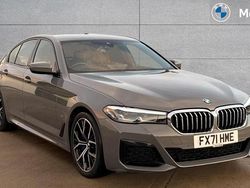 Bernina grey amber effect Used 2021 BMW 530 M Sport Sedan | £30,090 (Fair price)