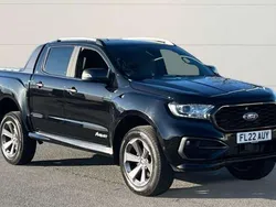 Black Used 2022 Ford Ranger Wildtrack Pickup | £31,470 (Expensive)