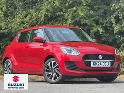 Red Used 2024 Suzuki Swift SZ-L Hatchback | £13,295 (Fair price)