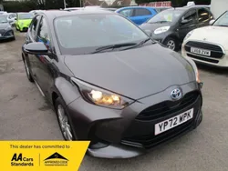Grey Used 2022 Toyota Yaris Hybrid Hatchback | £15,595 (Good price)