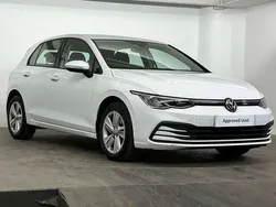 White Used 2022 VW Golf VIII Life Hatchback | £15,995 (Good price)