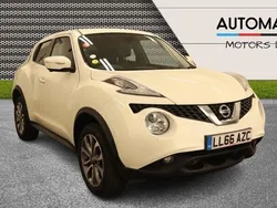 White Used 2017 Nissan Juke Tekna SUV | £7,400 (Good price)
