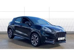 Black Used 2022 Ford Puma Gen-E ST-Line SUV | £15,457