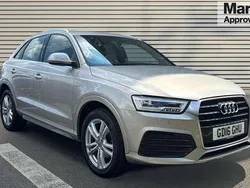 Silver Used 2016 Audi Q3 S-Line SUV | £15,408 (A bit pricey)