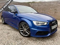 Blue Used 2015 Audi S3 Design Hatchback | £13,495 (Fair price)
