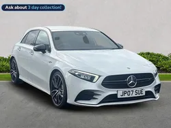 White Used 2021 Mercedes A35 AMG Premium | £23,937 (Expensive)