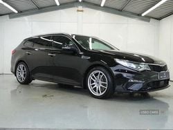 Black Used 2019 Kia Optima GT-Line S Estate | £11,995 (Fair price)