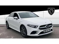 White Used 2020 Mercedes A250 AMG line Sedan | £19,048 (Good price)