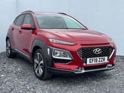 Red Used 2019 Hyundai Kona Premium SUV | £10,495 (Fair price)