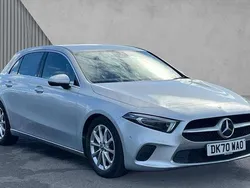 Silver Used 2020 Mercedes A180 Executive Hatchback | £18,980 (Fair price)