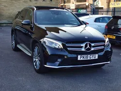 Black Used 2018 Mercedes GLC250 AMG Line Premium Estate | £16,500 (Fair price)