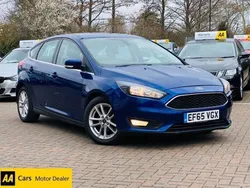 Blue Used 2015 Ford Focus Zetec Hatchback | £3,899 (Fair price)