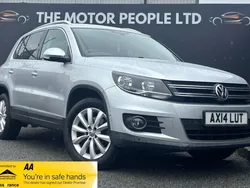 Silver Used 2014 VW Tiguan Match SUV | £7,495 (Fair price)