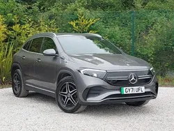 Mountain grey metallic Used 2022 Mercedes EQA300 AMG line SUV | £22,998 (Fair price)