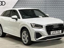 White Used 2021 Audi Q2 S-Line SUV | £20,678 (Fair price)