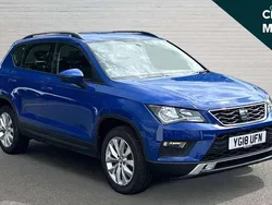 Energy blue Used 2018 Seat Ateca Ecomotive SUV | £10,766 (Fair price)