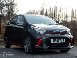 Black Used 2018 Kia Picanto GT-Line Hatchback | £9,695 (Fair price)