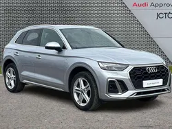 Silver Used 2022 Audi Q5 S-Line SUV | £31,216 (Good price)