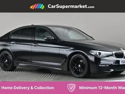 Black Used 2018 BMW 520 M Sport Sedan | £17,897 (Fair price)