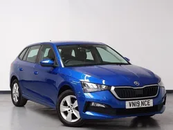 Blue Used 2019 Skoda Scala SE Hatchback | £9,698 (A bit pricey)