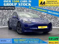 Blue Used 2021 Tesla Model 3 Standard Range Plus Sedan | £18,000 (Fair price)