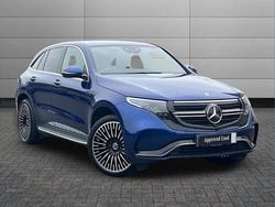 Blue Used 2020 Mercedes EQC400 AMG Line Premium SUV | £24,690 (Fair price)