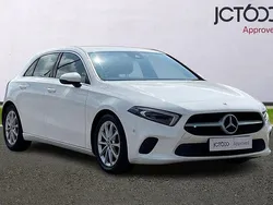 White Used 2020 Mercedes A180 Executive Hatchback | £16,875 (Good price)