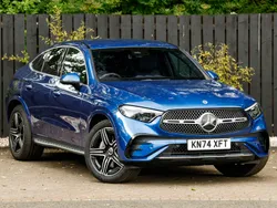 Blue Used 2024 Mercedes GLC300 AMG Line Premium Coupe | £52,998