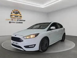 White Used 2017 Ford Focus ST-Line Hatchback | £7,400 (Fair price)