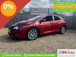 Red Used 2017 Honda Civic SE Plus Hatchback | £6,640 (Fair price)