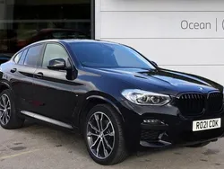 Black Used 2021 BMW X4 M Sport SUV | £31,450 (Good price)