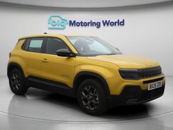 Yellow Used 2025 Jeep Avenger Longitude SUV | £17,300 (Super price)