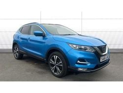Blue Used 2018 Nissan Qashqai N-Connecta SUV | £10,403 (Fair price)