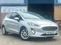 Silver Used 2018 Ford Fiesta Zetec Hatchback | £6,295 (Fair price)