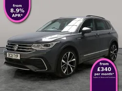 Grey Used 2021 VW Tiguan R-line SUV | £22,582 (Fair price)