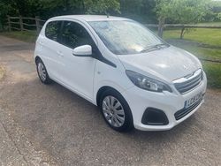 White Used 2015 Peugeot 108 Active Hatchback | £4,990 (Fair price)