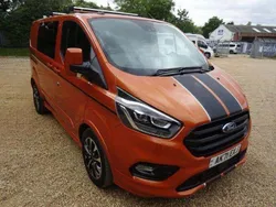 Orange Used 2021 Ford Transit Custom Sport Van | £24,700 (A bit pricey)